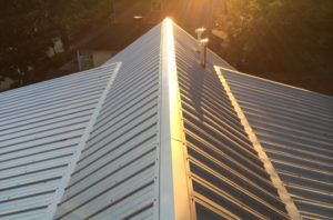 Ribbed Panel Metal Roofs