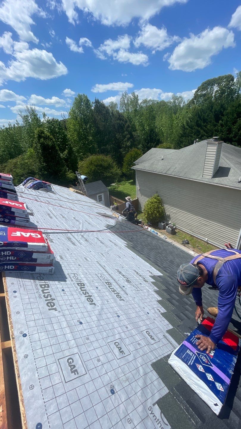 Roofing Shingle Install