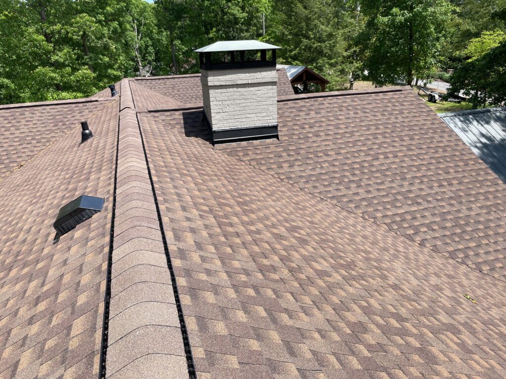 new roofing install