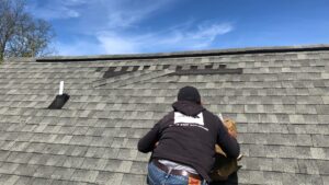 wind damaged roof roofing repair