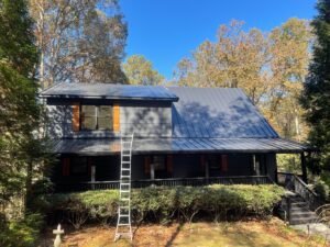New North Georgia Metal Roof Install