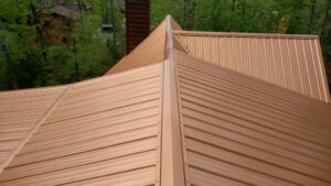 Ribbed Panel Metal Roofer